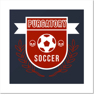 Purgatory Soccer Jersey Posters and Art